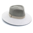  Nadia Fedora Hat - Seafoam White