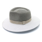  Nadia Fedora Hat - Seafoam White