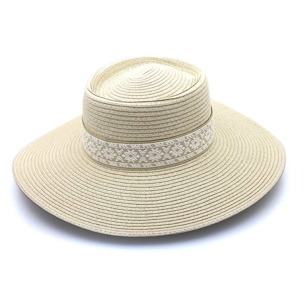  Leila Capeline Hat - Natural