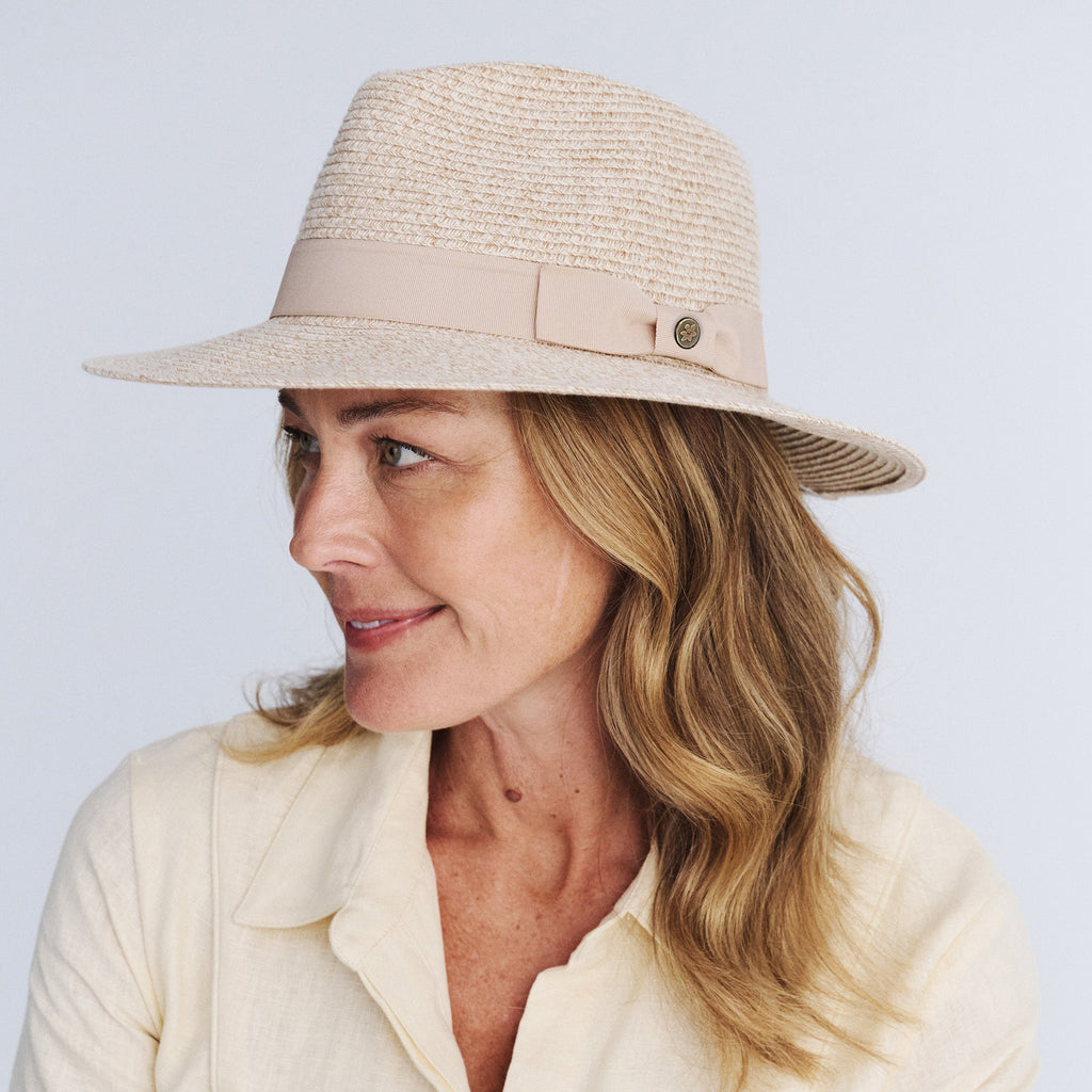  Sherry Fedora Hat - Oatmeal