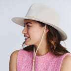  Jody Fedora Hat - Ivory