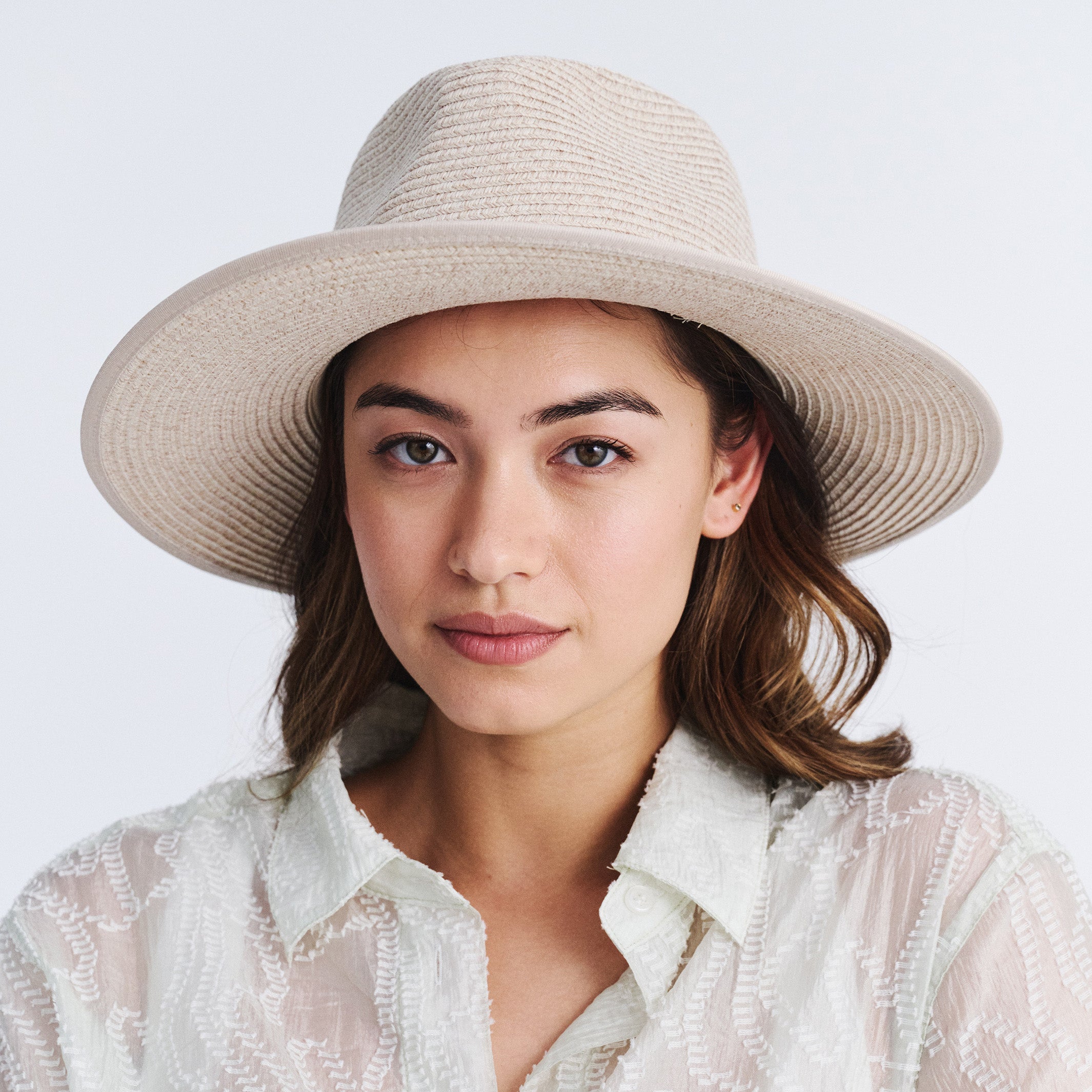  Linda Fedora Hat - Mixed Camel