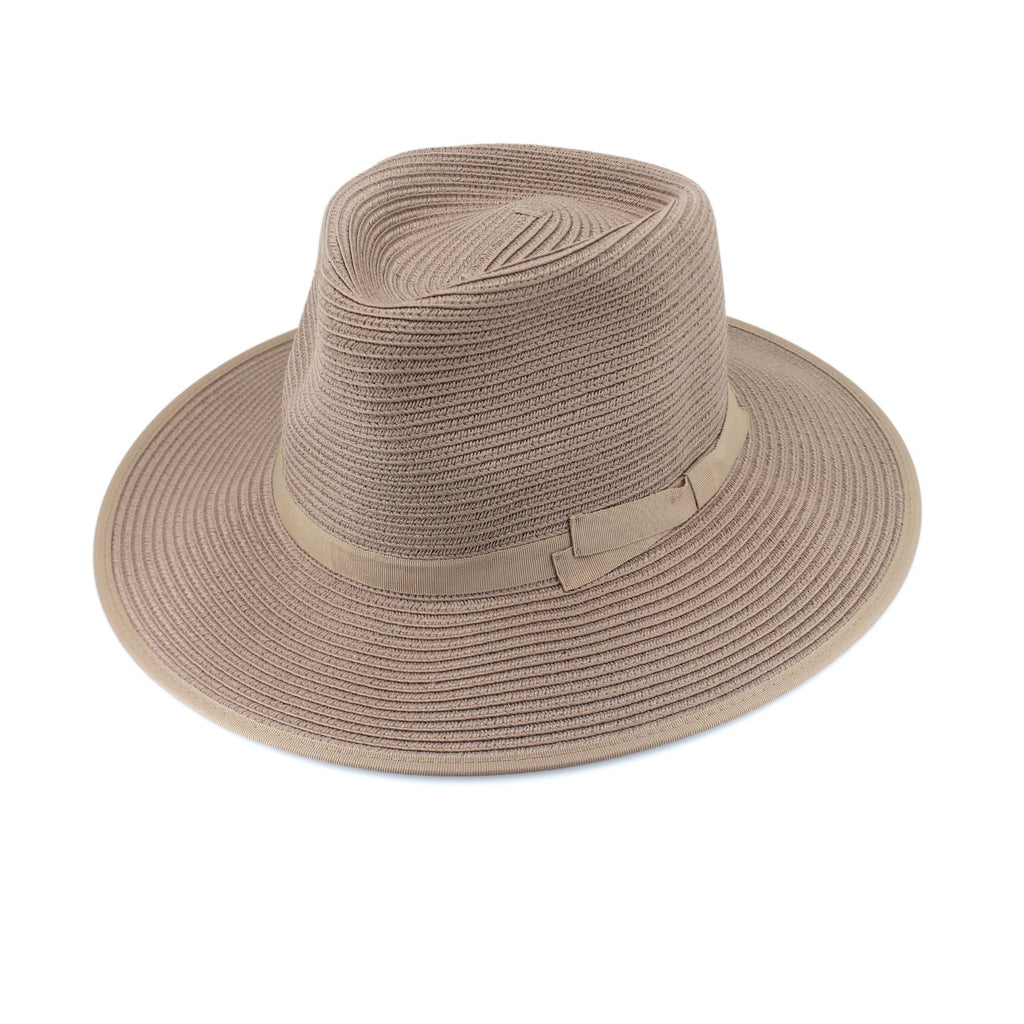  Linda Fedora Hat - Taupe