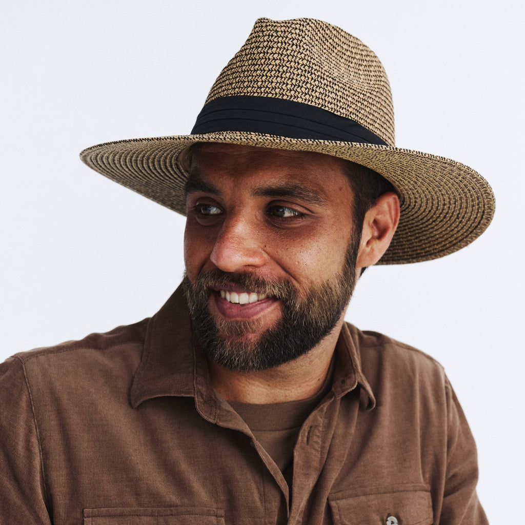  Christian Fedora Hat - Brown
