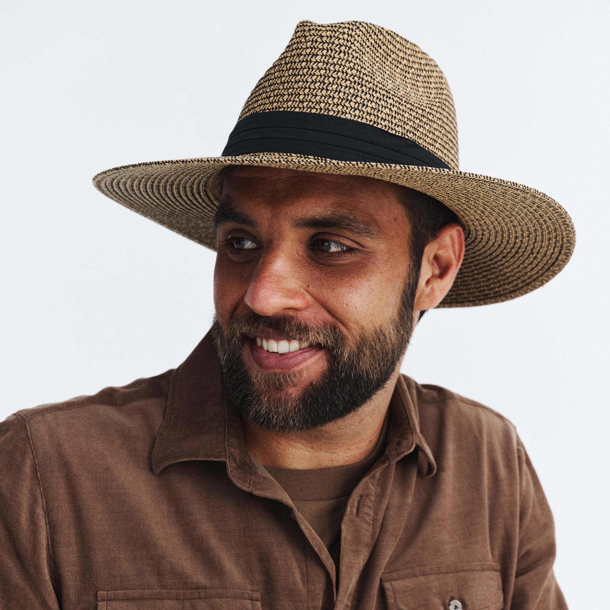 Christian Fedora Hat - Brown