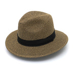  Christian Fedora Hat - Brown