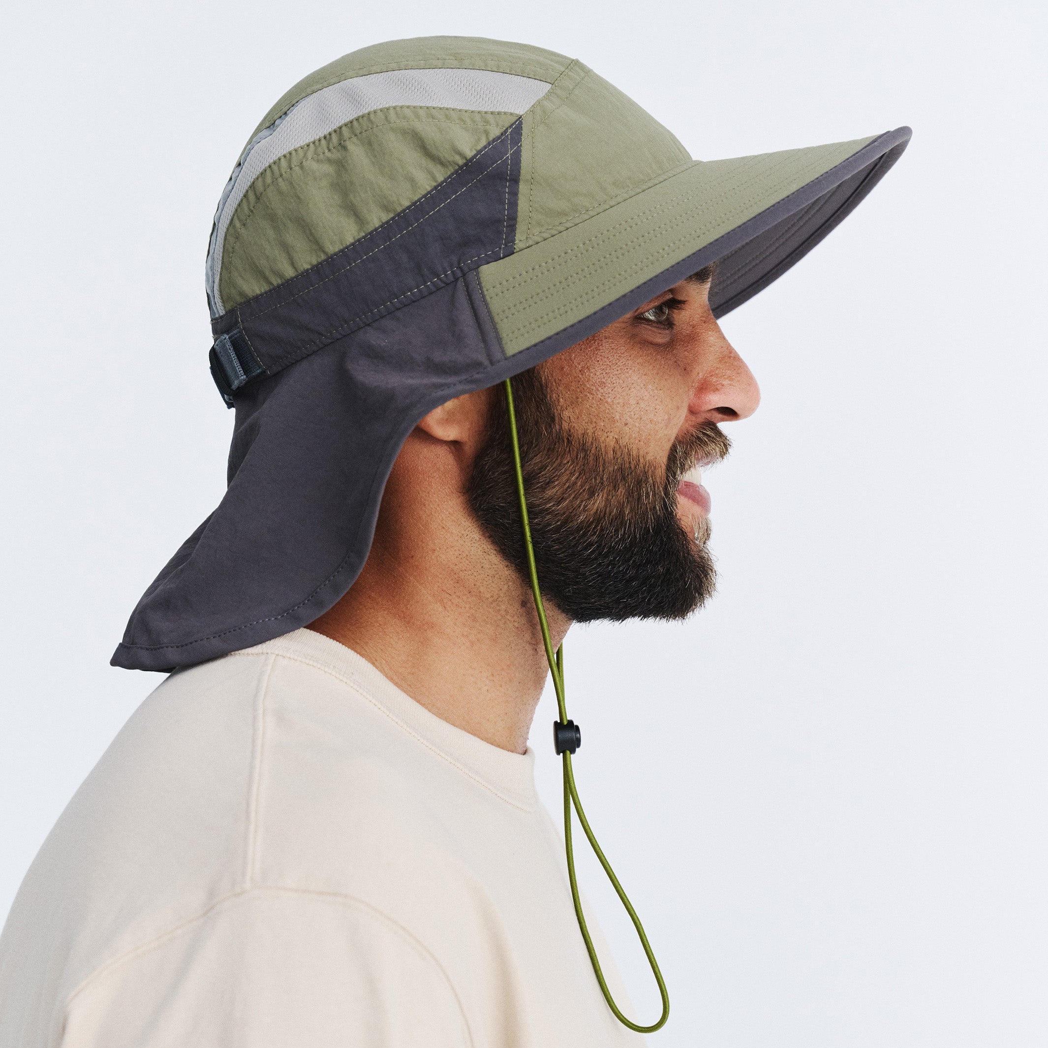  Dorian Bucket Hat - Green Charcoal