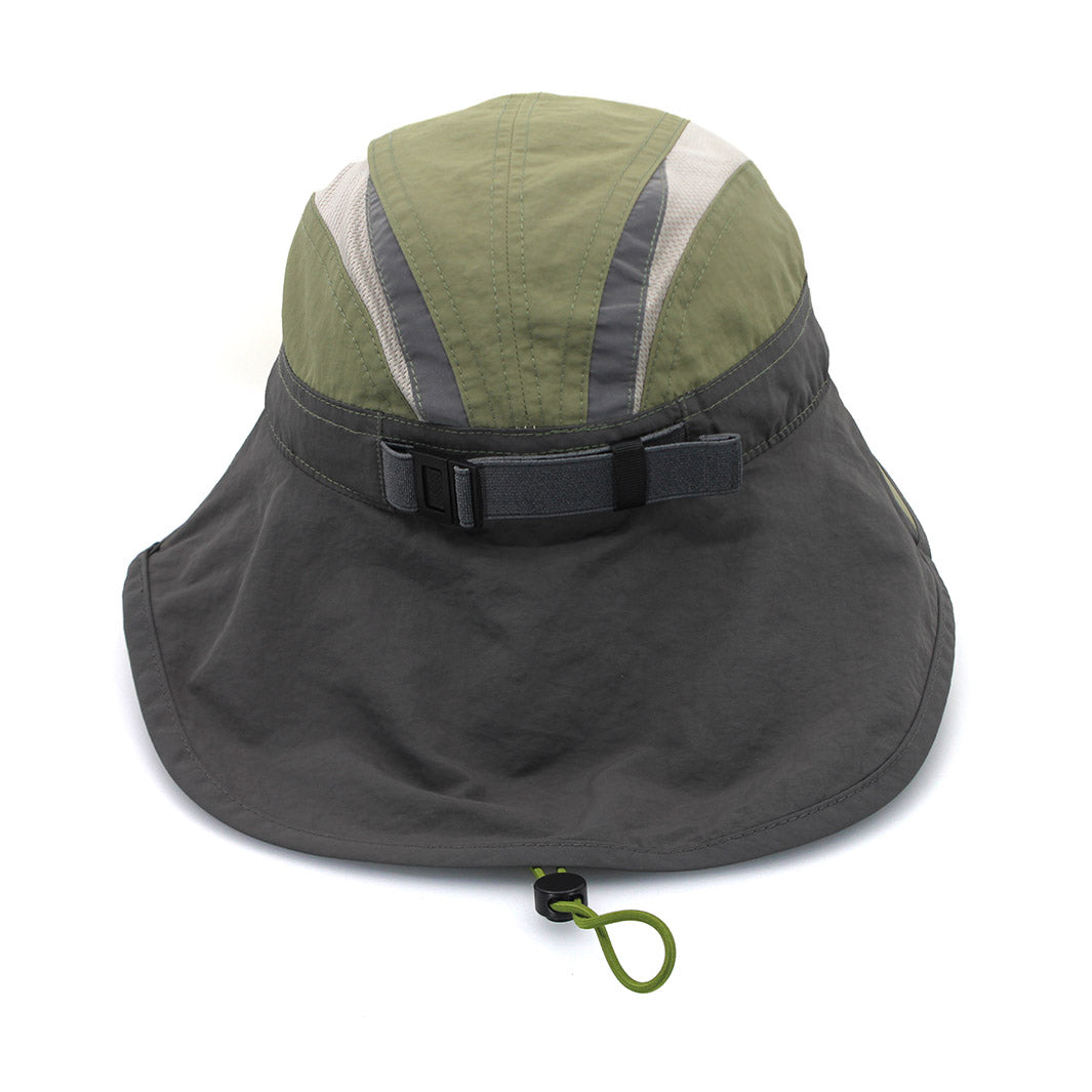  Dorian Bucket Hat - Green Charcoal