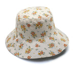  Dora Bucket Hat - Beige Flowers