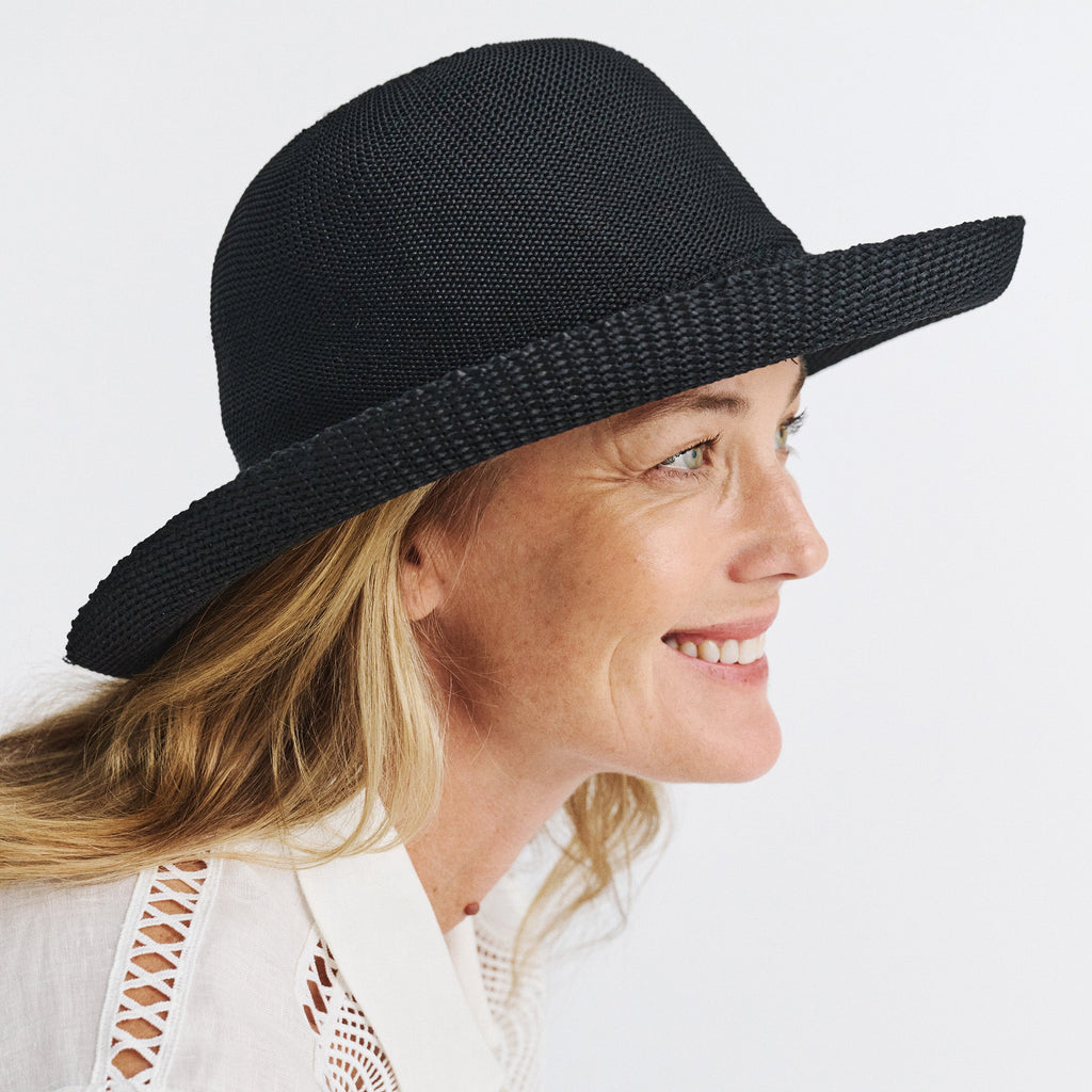  Classic Breton Hat - Black