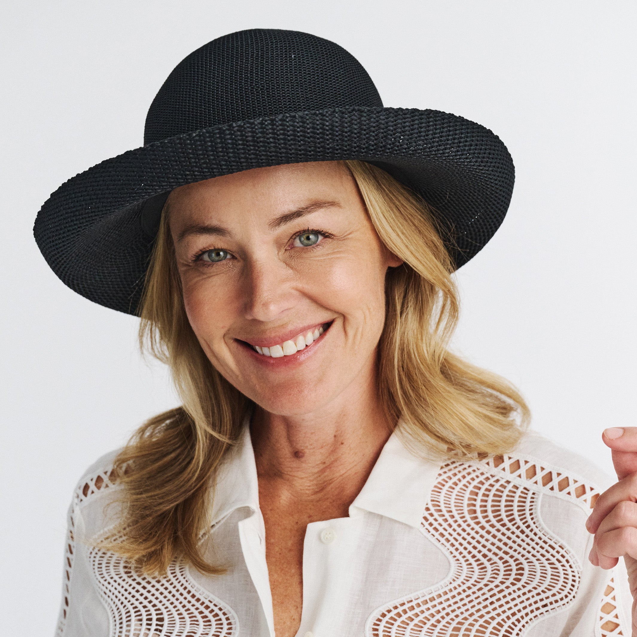  Classic Breton Hat - Black