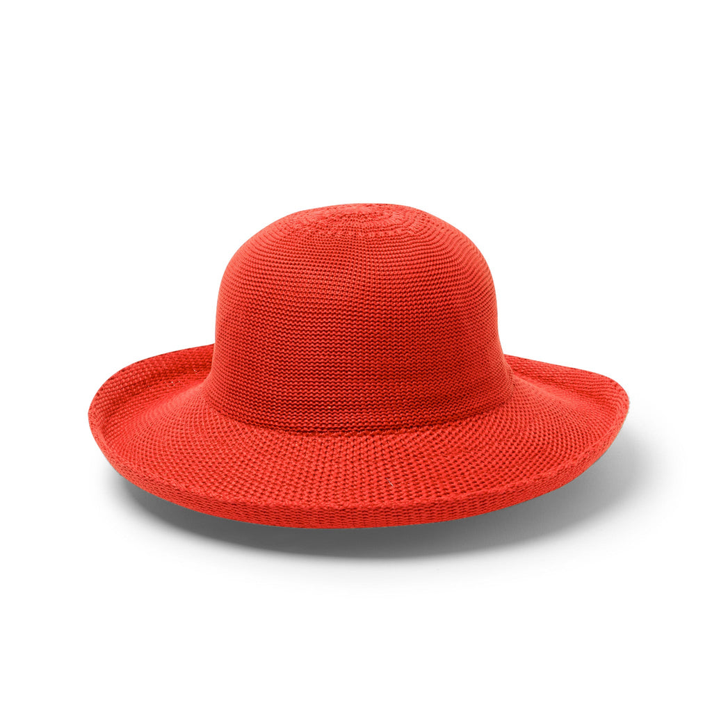  Classic Breton Hat - Dark Orange