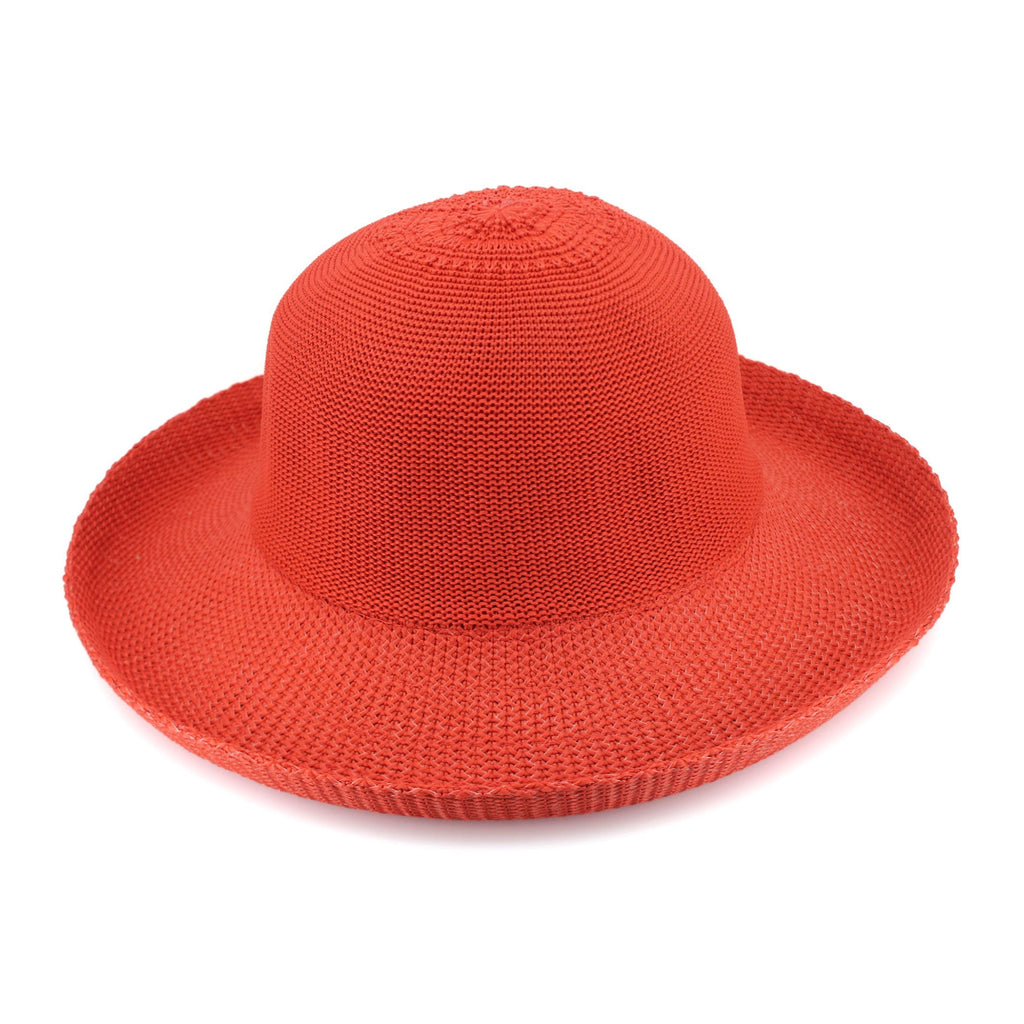  Classic Breton Hat - Dark Orange