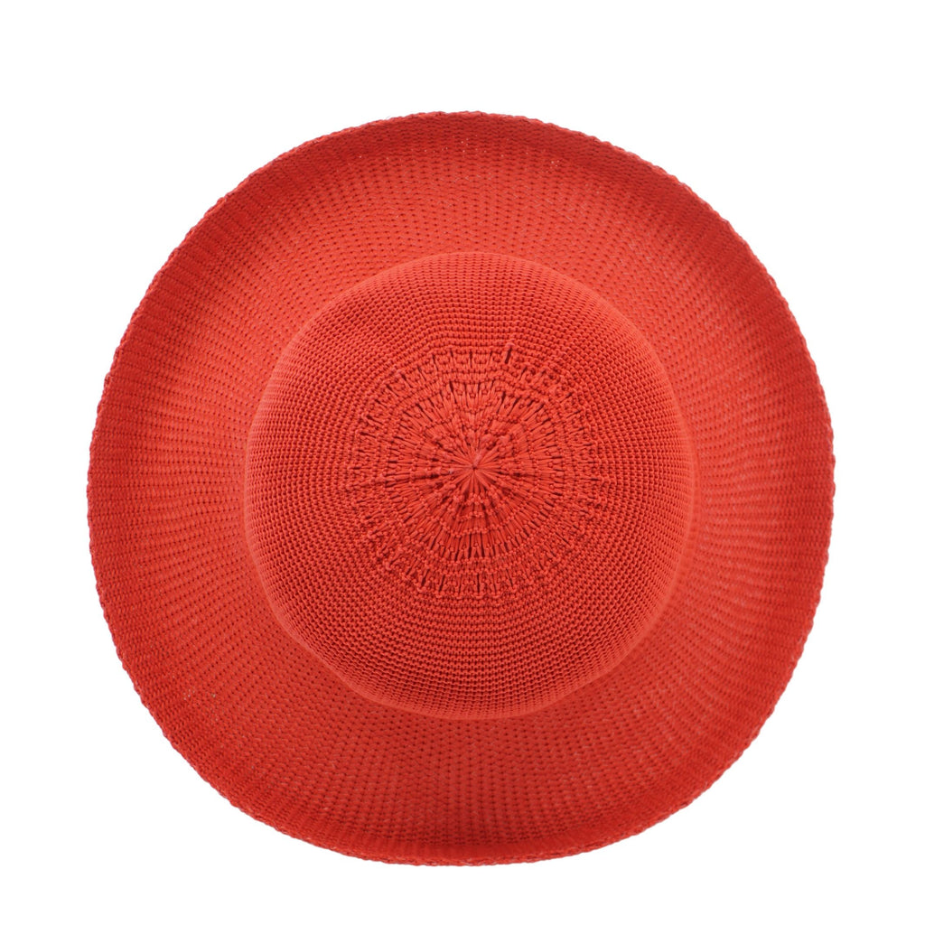  Classic Breton Hat - Dark Orange