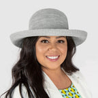  Classic Breton Hat - Ice Grey