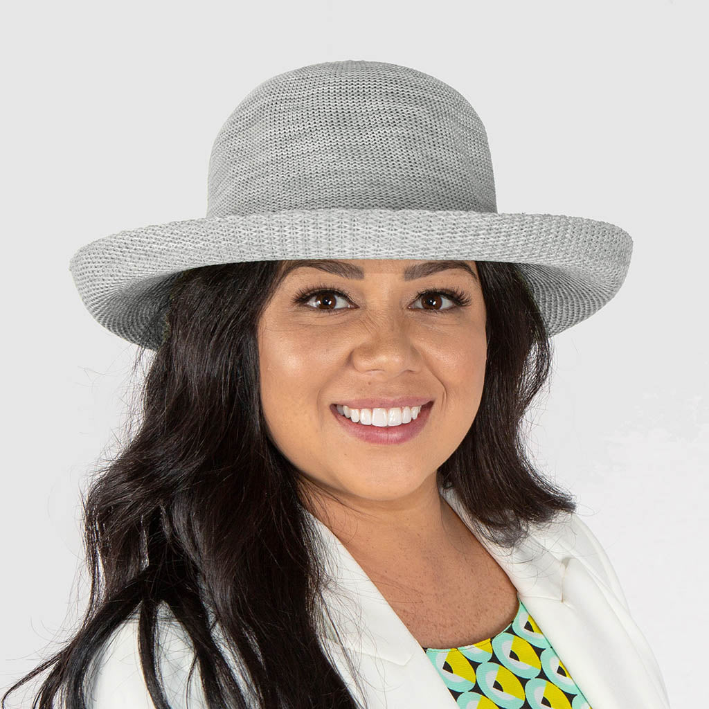  Classic Breton Hat - Ice Grey