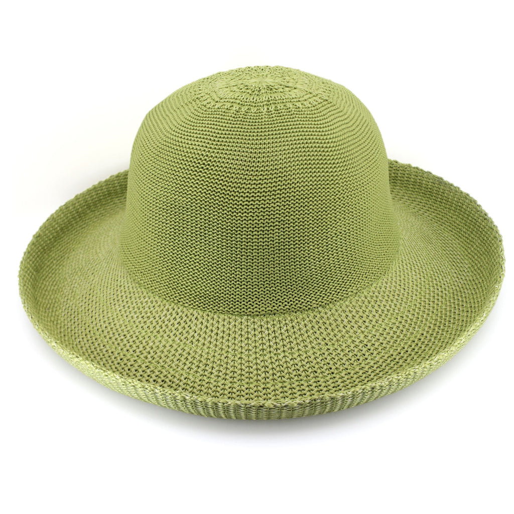  Classic Breton Hat - Lime Green