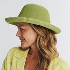  Classic Breton Hat - Lime Green