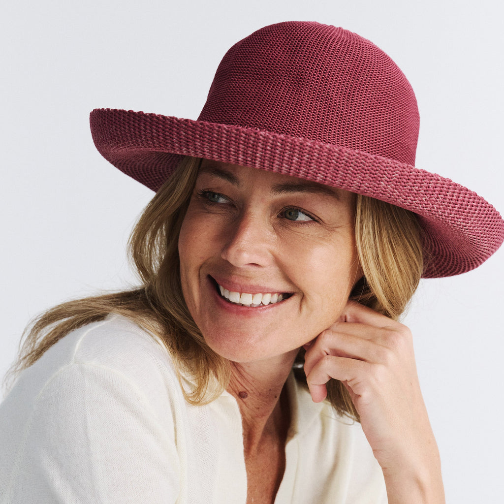 Classic Breton Hat - Magenta