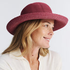  Classic Breton Hat - Magenta