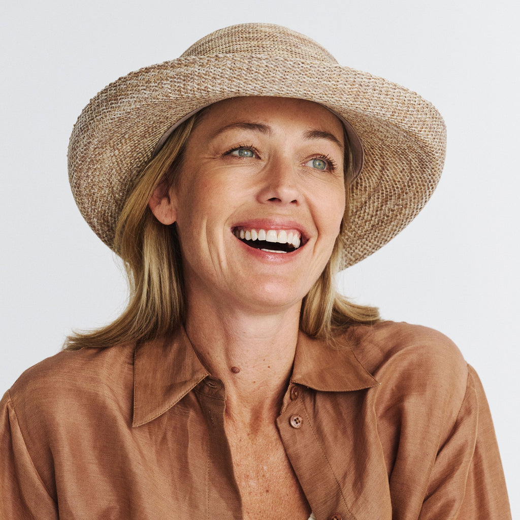  Classic Breton Hat - Mixed Camel