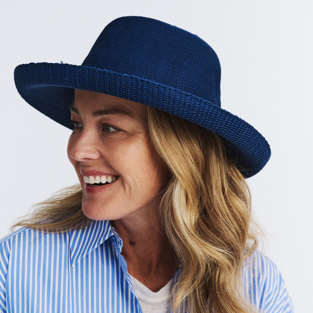  Classic Breton Hat - Navy