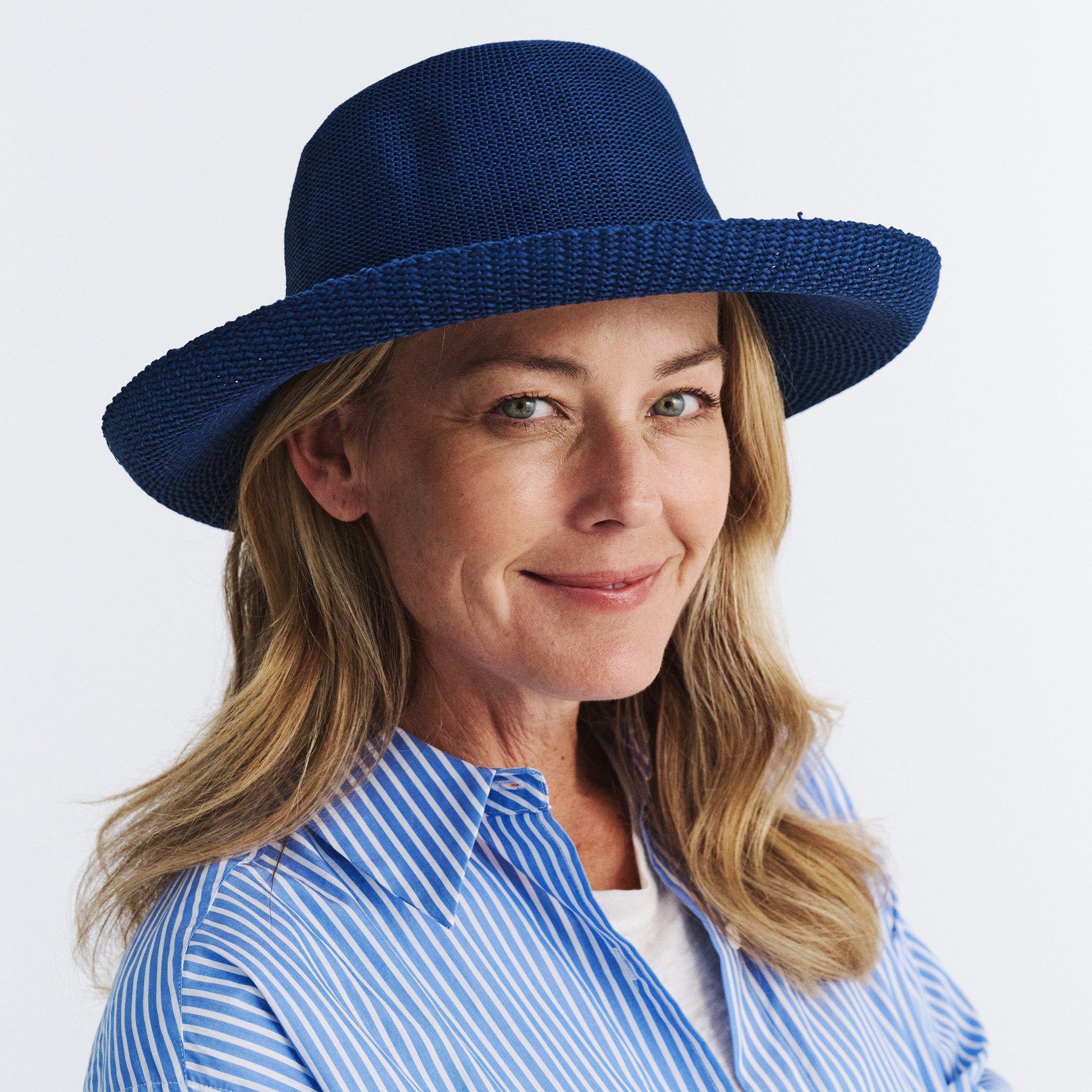  Classic Breton Hat - Navy