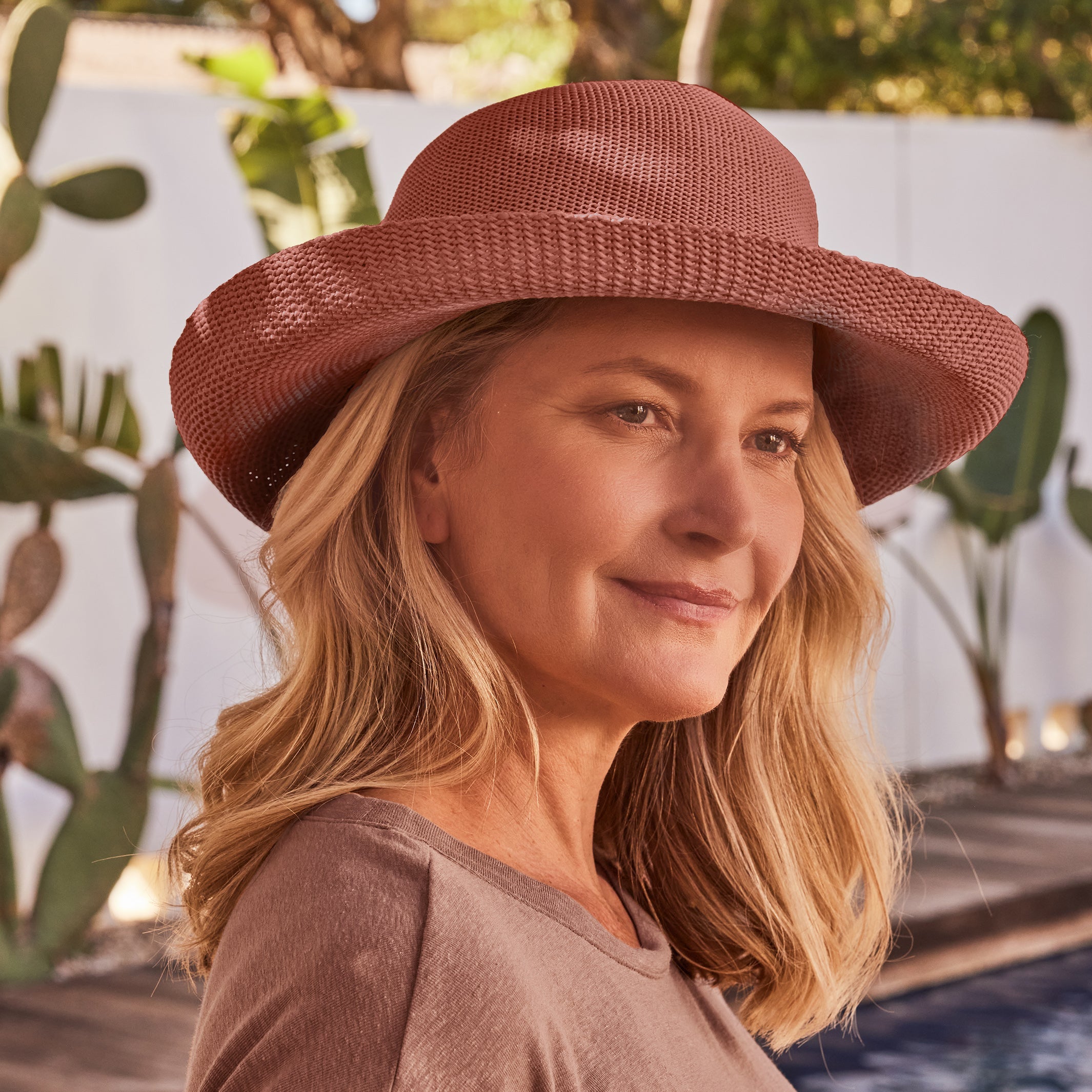  Classic Breton Hat - Paprika