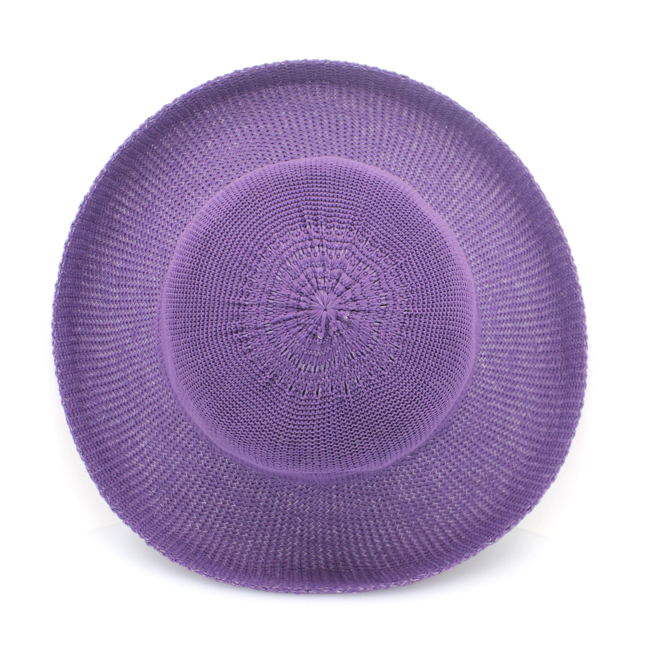  Classic Breton Hat - Purple