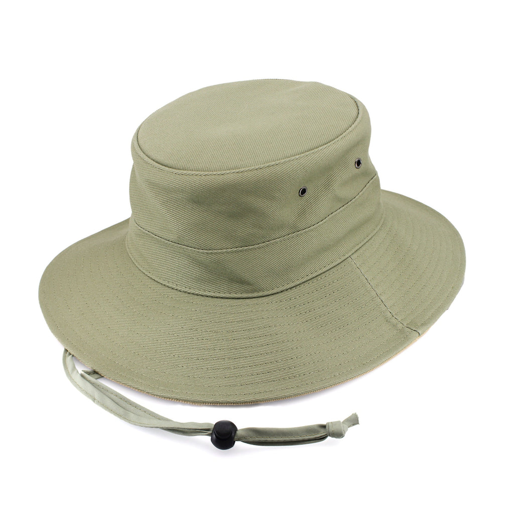  Alan Cricket Hat - Green/Beige