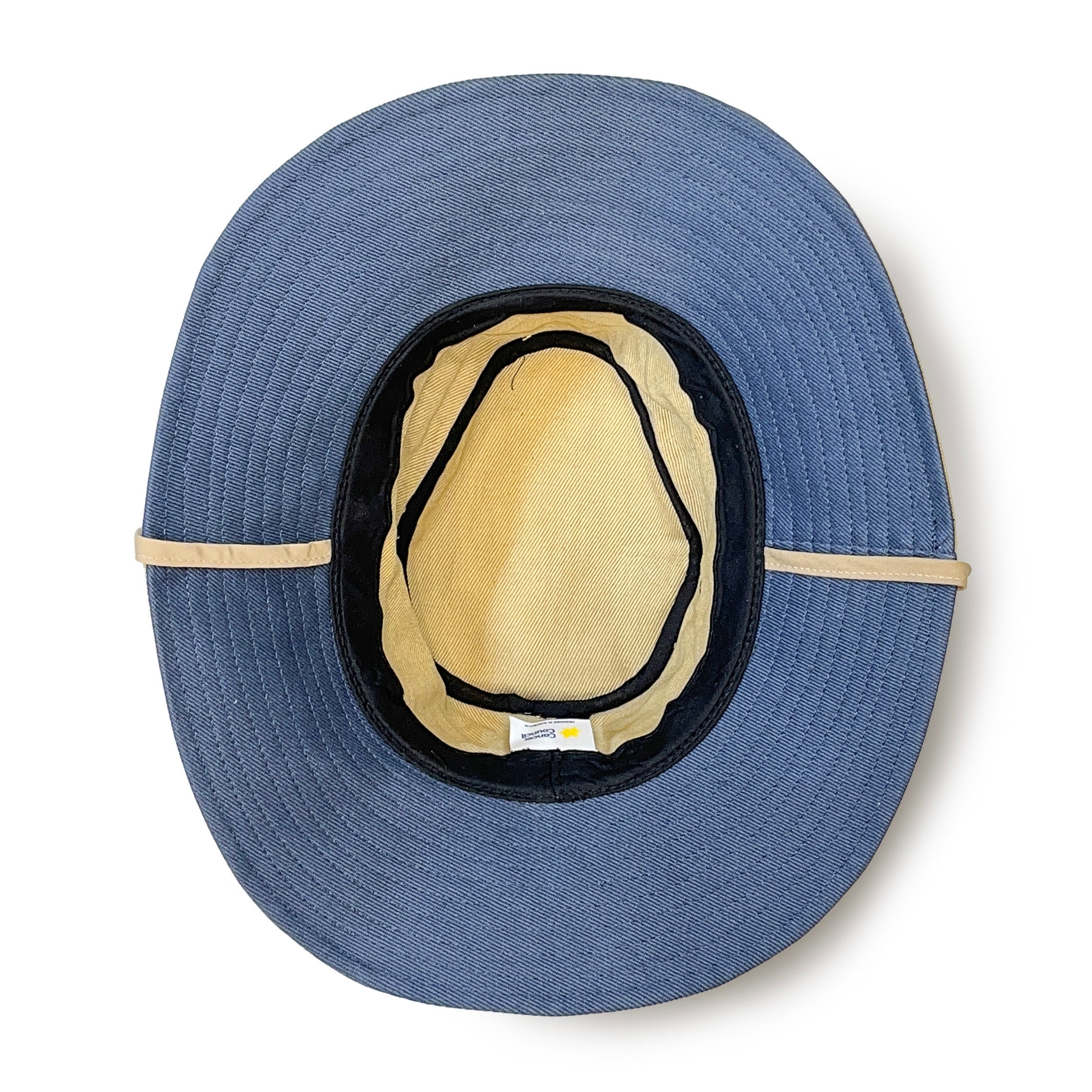  Alan Cricket Hat - Khaki/Navy