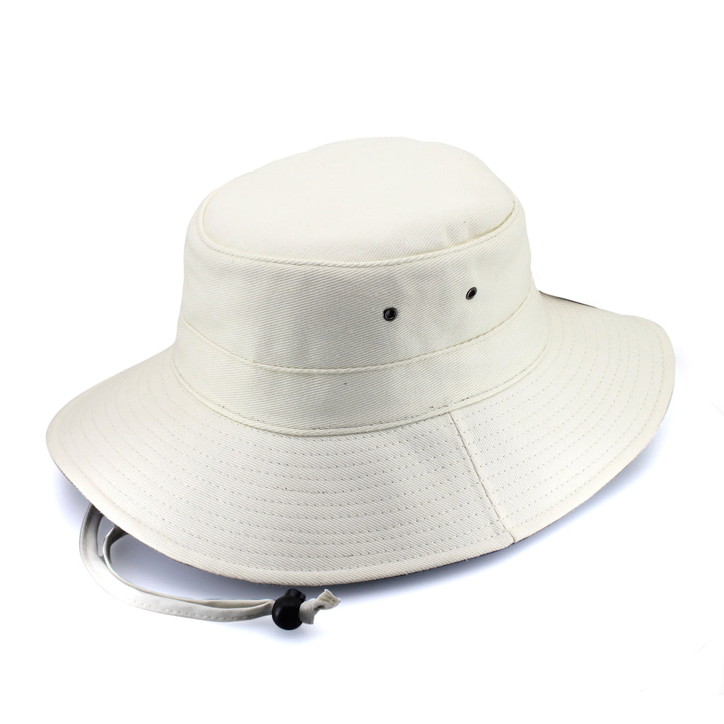  Alan Cricket Hat - Cream/Navy