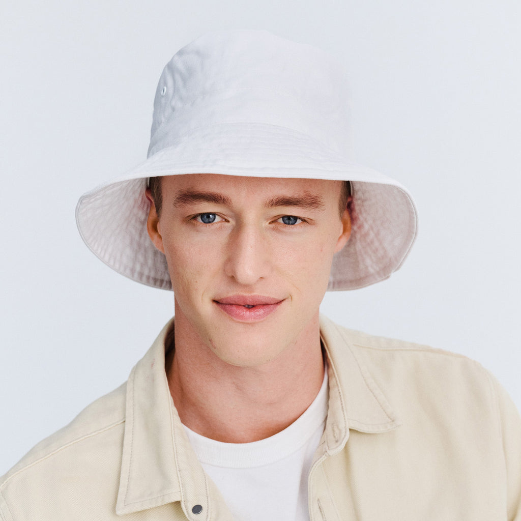  Jester Bucket Hat - White