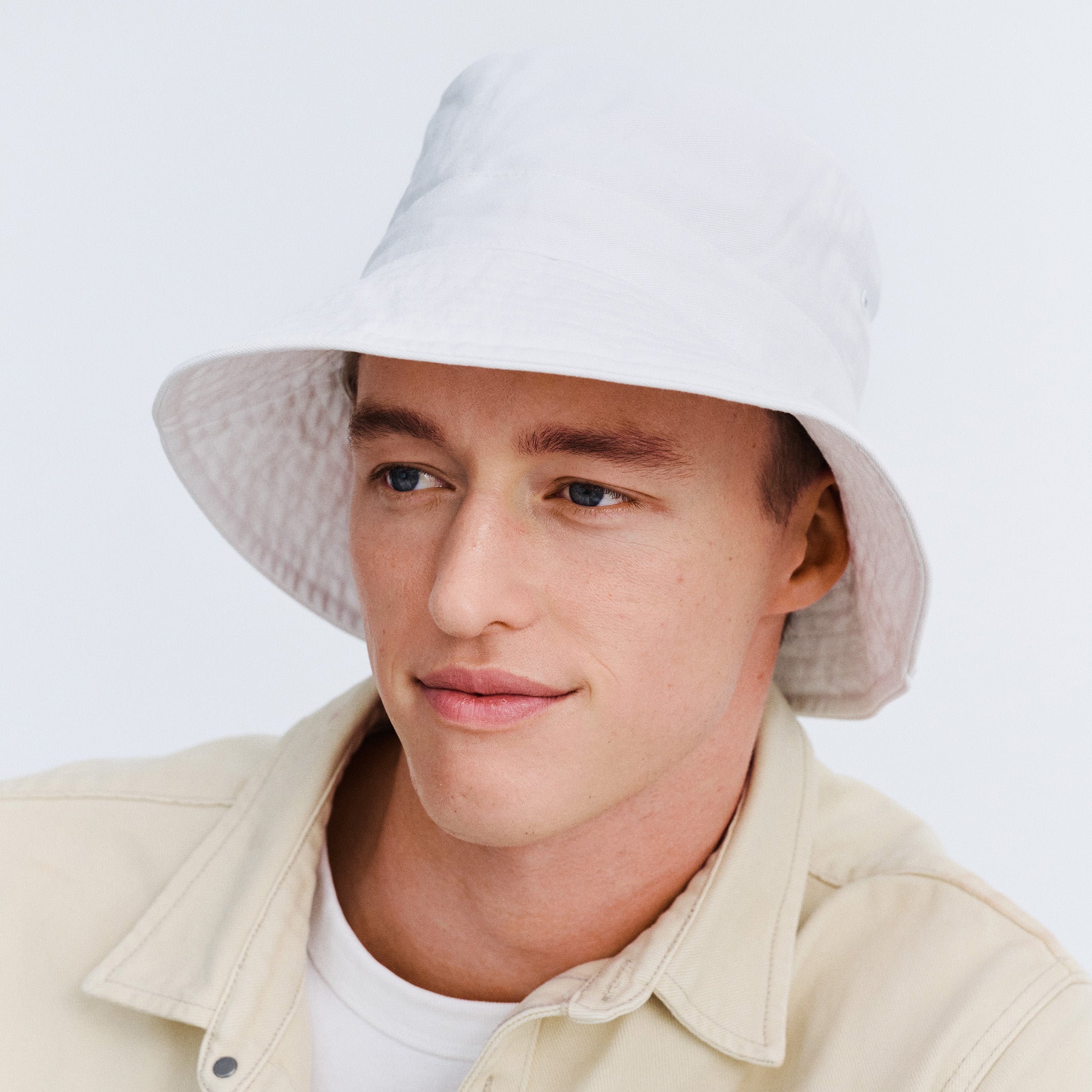  Jester Bucket Hat - White