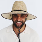  Classic Straw Surf Hat - Natural