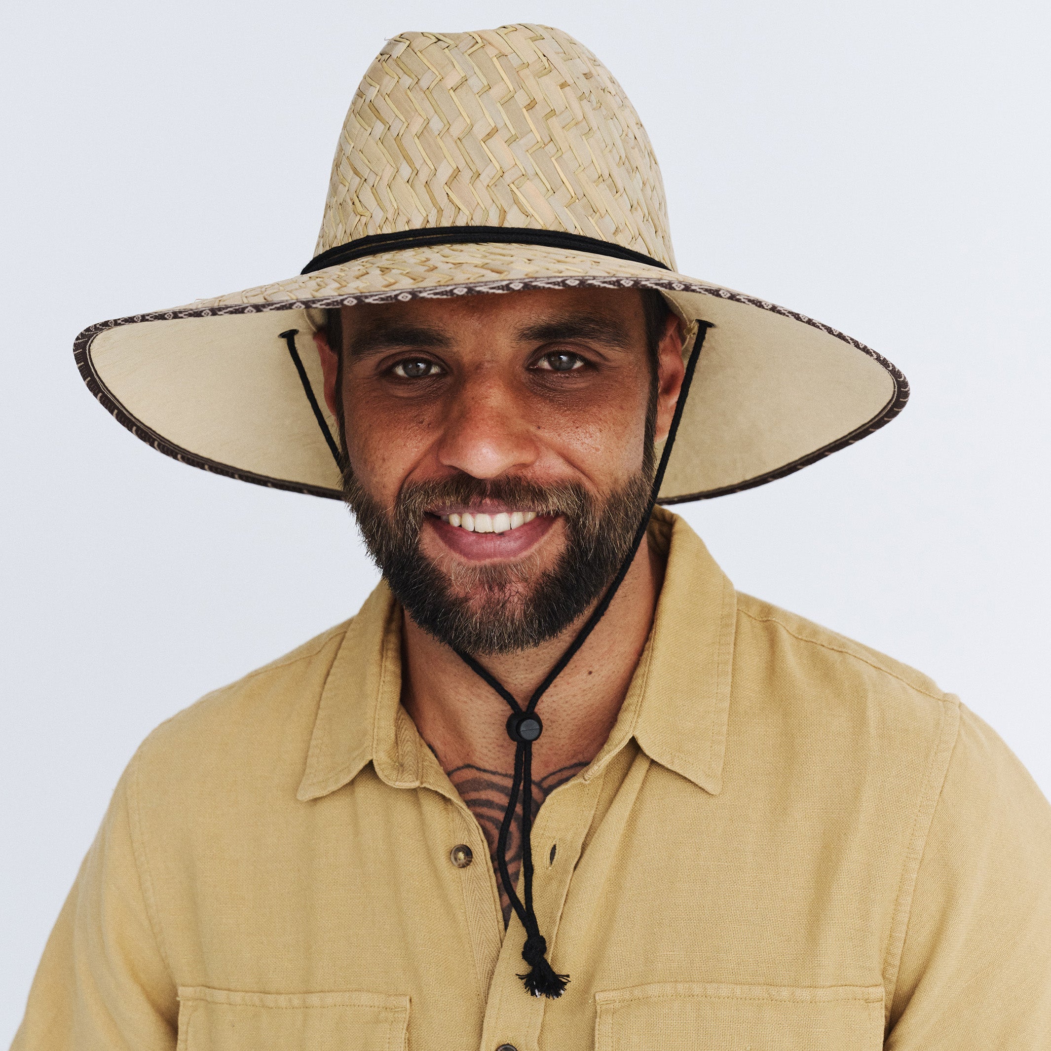  Classic Straw Surf Hat - Natural