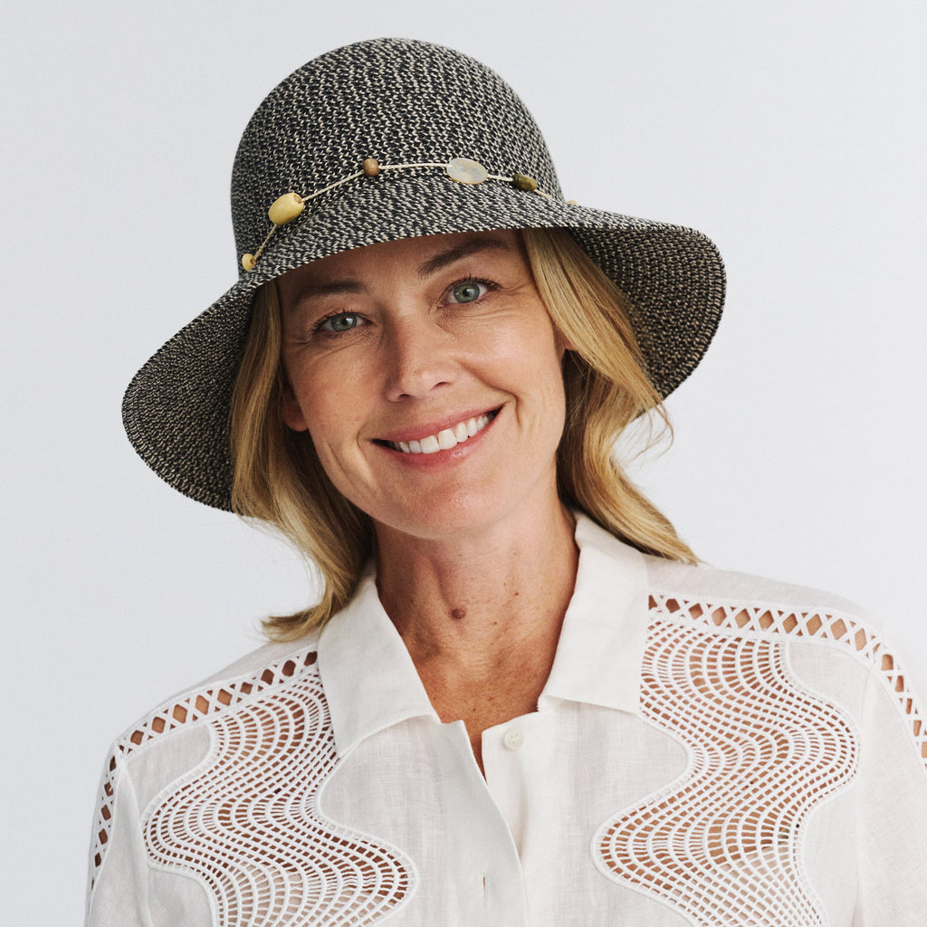  Bohemian Bucket Hat - Charcoal
