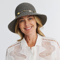  Bohemian Bucket Hat - Charcoal