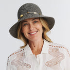  Bohemian Bucket Hat - Charcoal