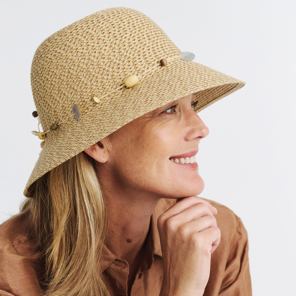  Bohemian Bucket Hat - Natural