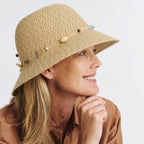  Bohemian Bucket Hat - Natural