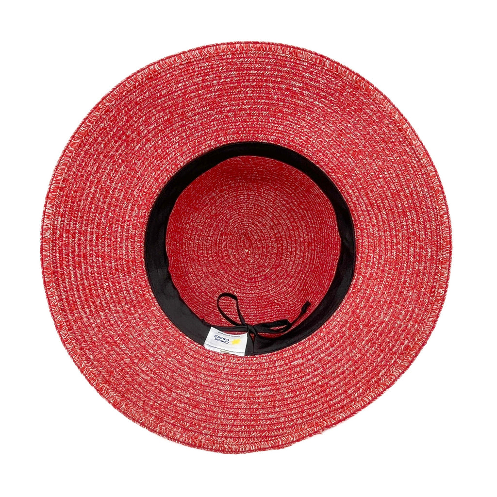  Lacey Bucket Hat - Dark Red