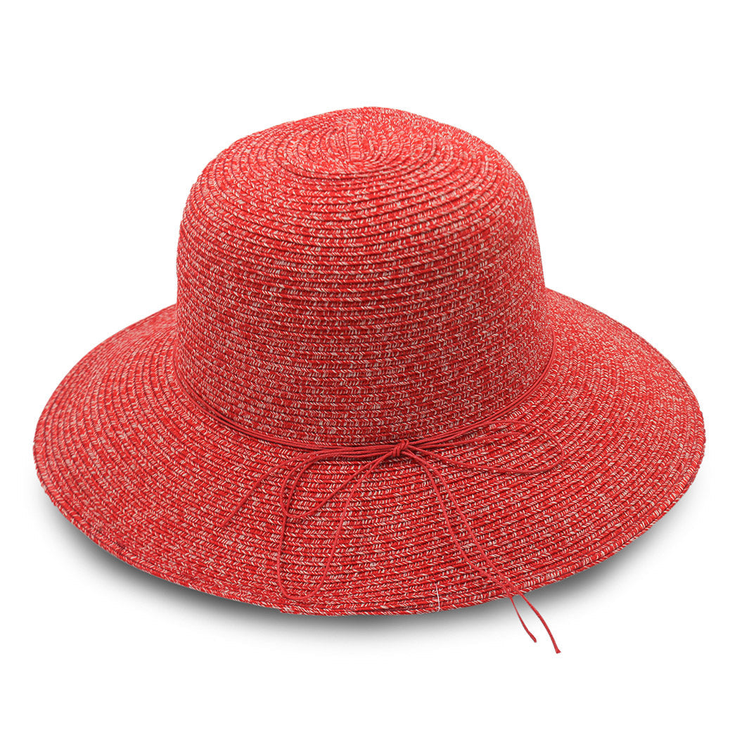  Lacey Bucket Hat - Dark Red