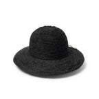  Juanita Capeline Hat - Black
