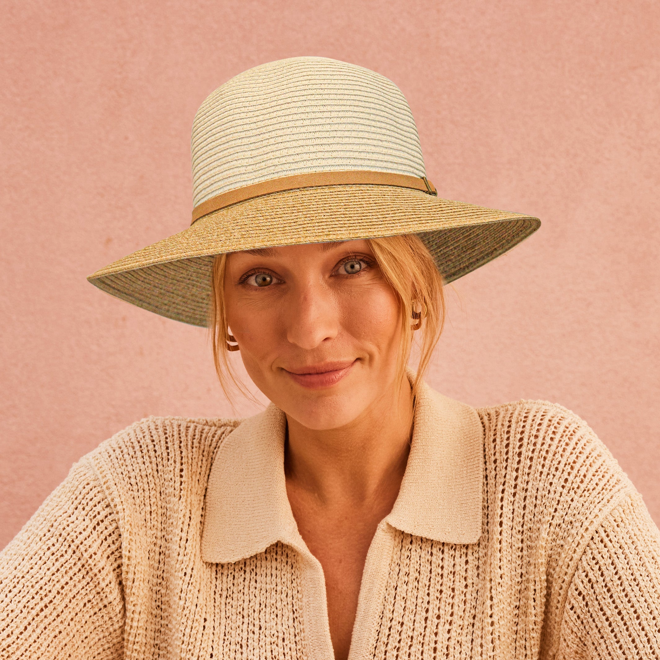  Daphne Bucket Hat - Ivory Natural