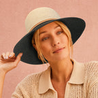  Daphne Bucket Hat - Wheat Black