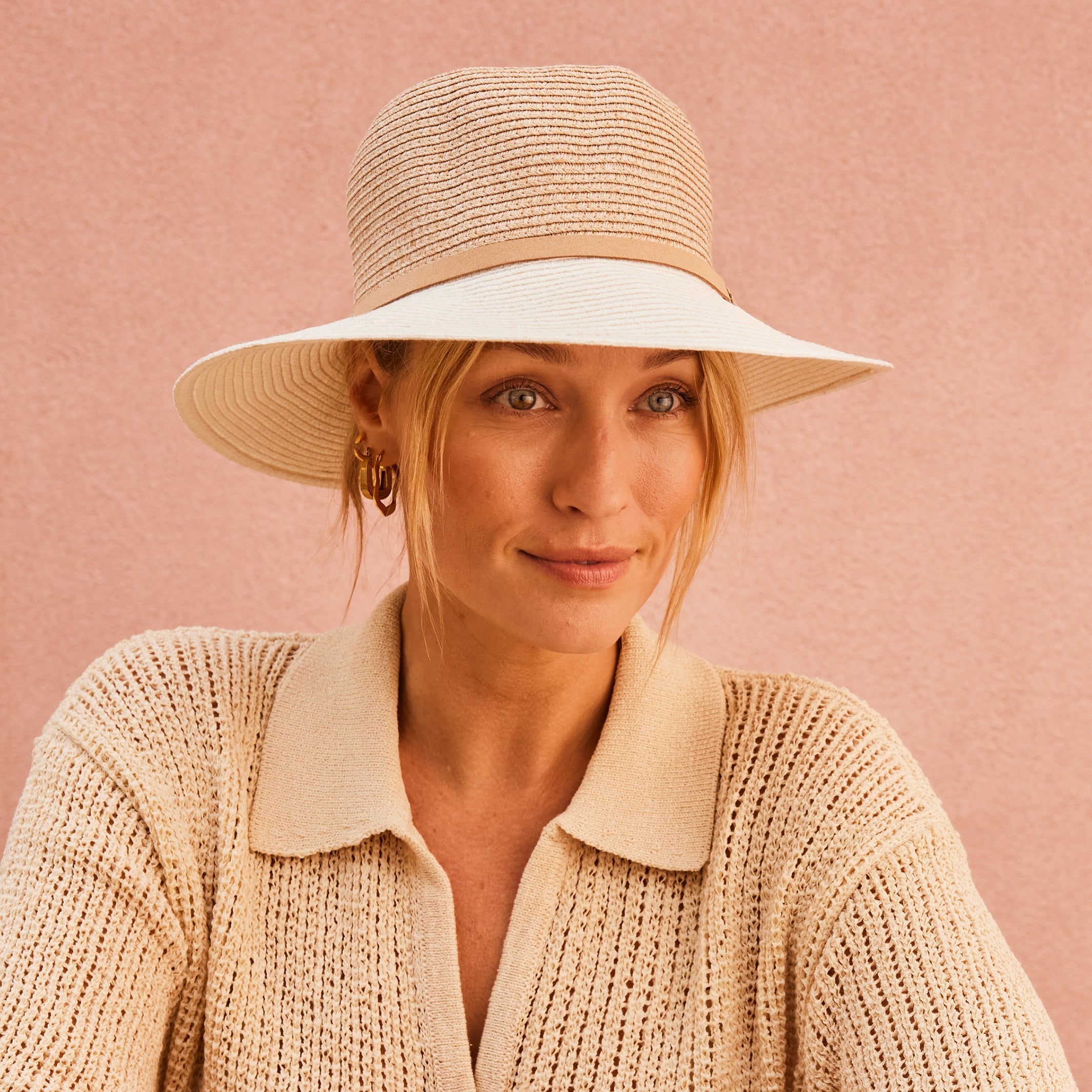  Daphne Bucket Hat - Wheat Ivory