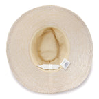  Marie Wide Brim Fedora Hat - Wheat