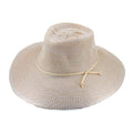  Marie Wide Brim Fedora Hat - Wheat
