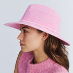  Jacqui Mannish Hat - Candy Pink